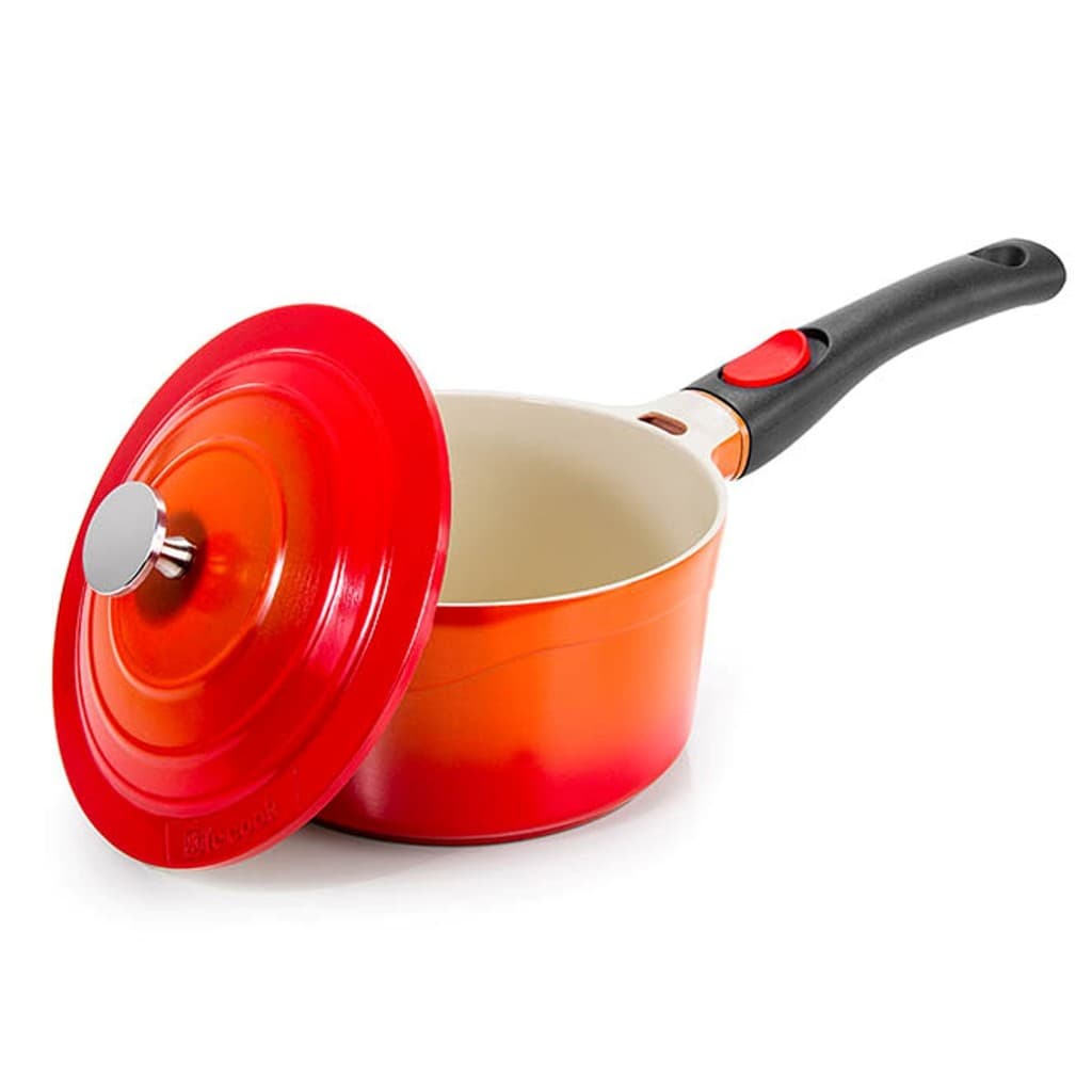 Panela Cerâmica 18 cm Le Cook Cabo Destacável Indução