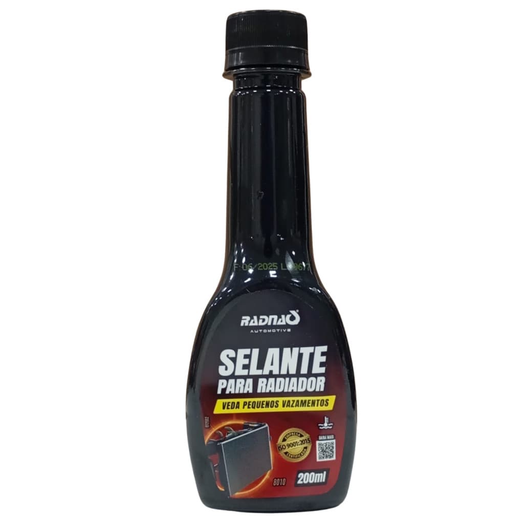 Selante Para Radiador Radnaq 200 ml — Vedação De Vazamentos E Proteção Do Sistema De Arrefecimento