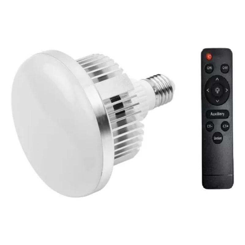Lâmpada Led Rgb 24 Cores Bivolt Bulbo Com Controle cor Branco e RGB ou RGB E27