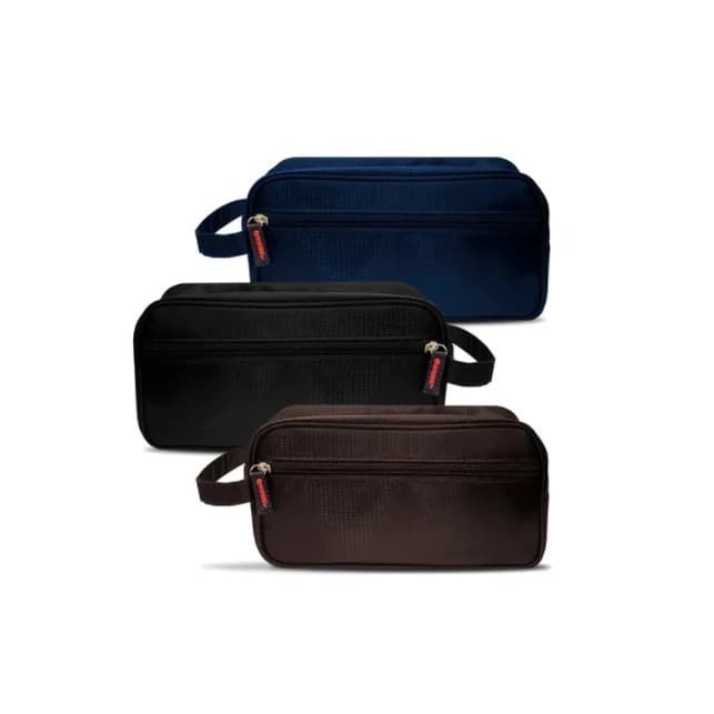 kit com 25 Necessaire Masculina Estojo De Viagem WL-7030