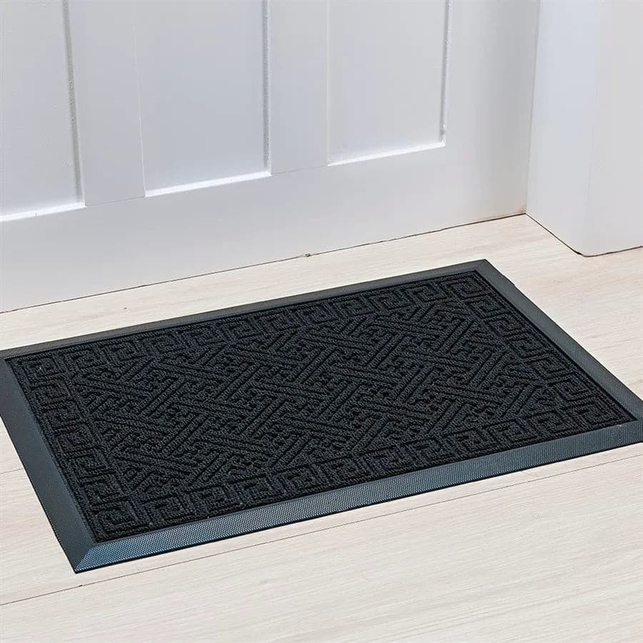 Capacho Lima 60×90 cm – Preto Boucle Antiderrapante | Niazitex
