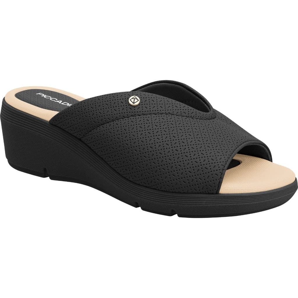 Tamanco Anabela Joanete Wide Fit Calce Perfeito Conforto 540376 Piccadilly