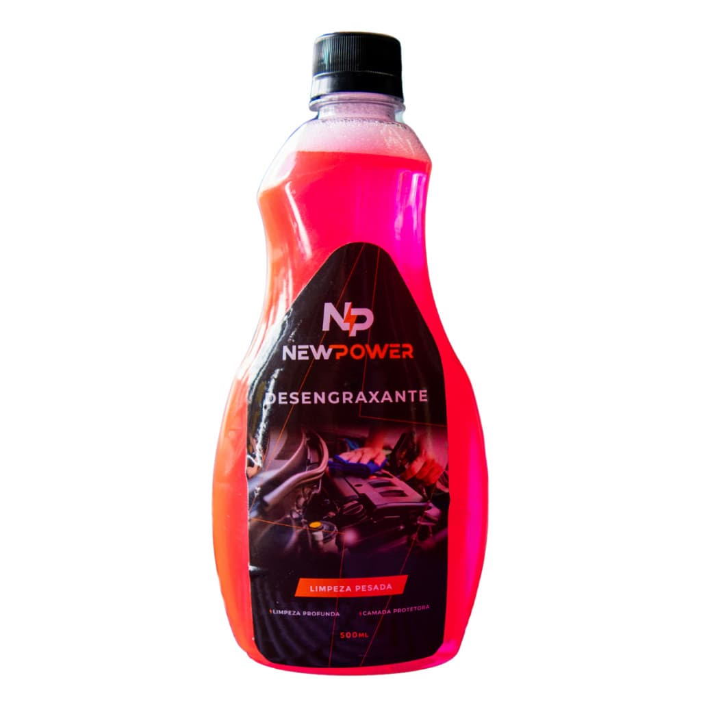 Desengraxante Removedor Limpeza Pesada Graxa Oleo New Power 500 ML Já