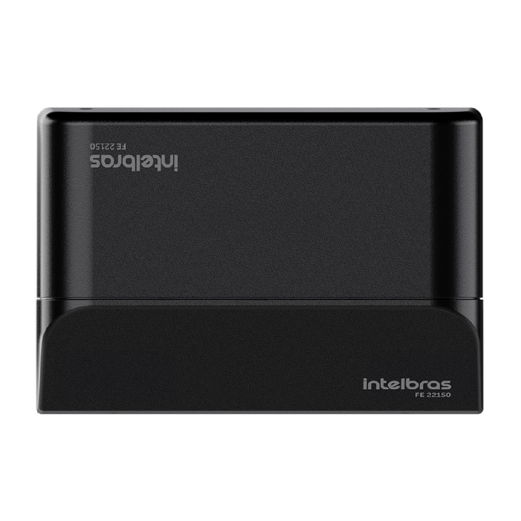 FECHADURA ELETROIMÃ FE 22150 COM SENSOR PRETA INTELBRAS