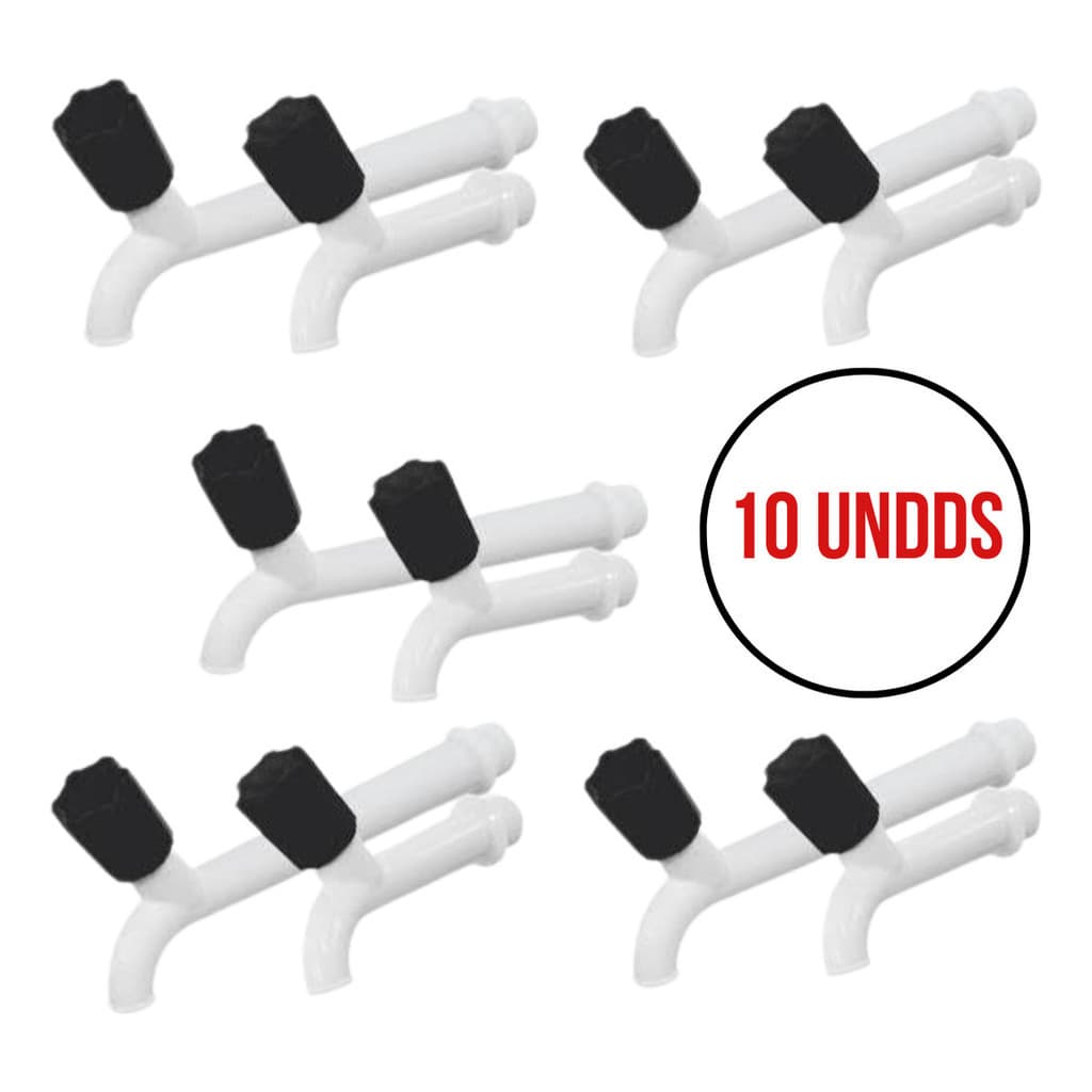 Torneiras Para Tanque Parede Lavanderia 10cm 1/2" Rebouças - 10 Unidades