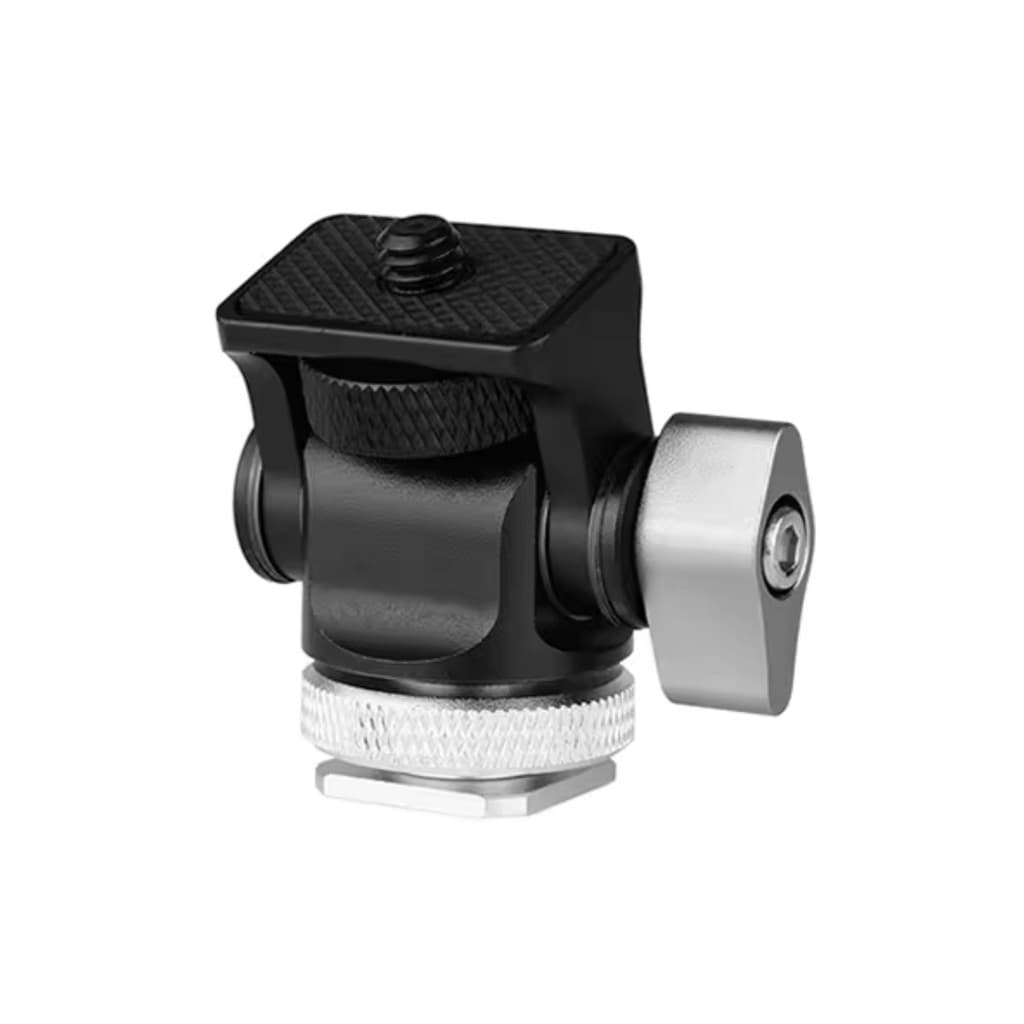 Adaptador Mini Monitor Mount Tripod Head Cold Shoe 1/4