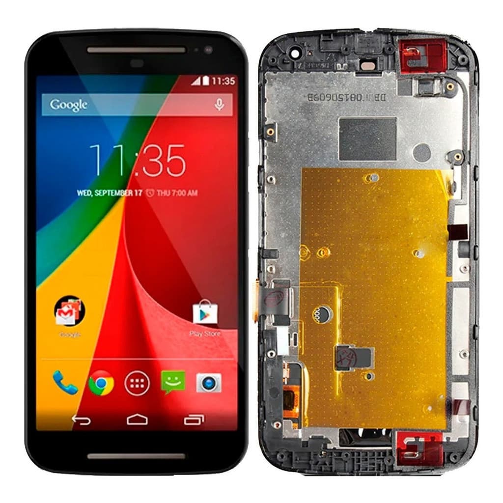 Tela Frontal Display Lcd Compatível Moto G G2 Xt1068 Xt1069 -  A PRONTA ENTREGA