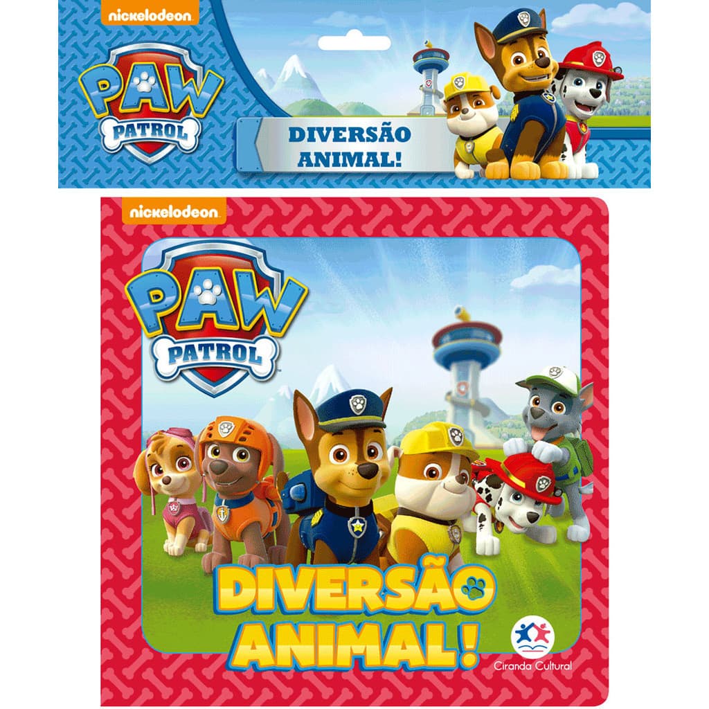 Livro Banho - Patrulha Canina - Diversao Animal