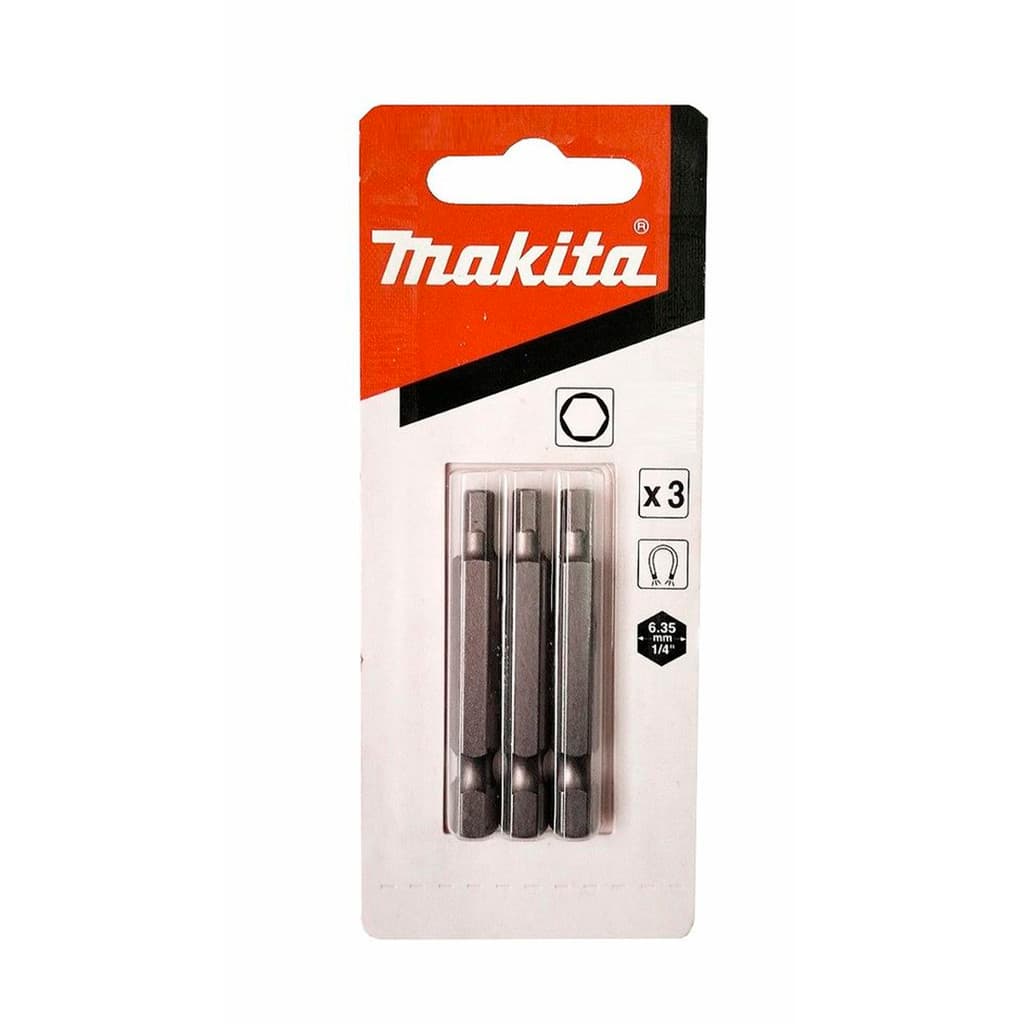 Pacote c/ 3pcs Bits Allen Longo 5,0 X 50mm Makita B-25476