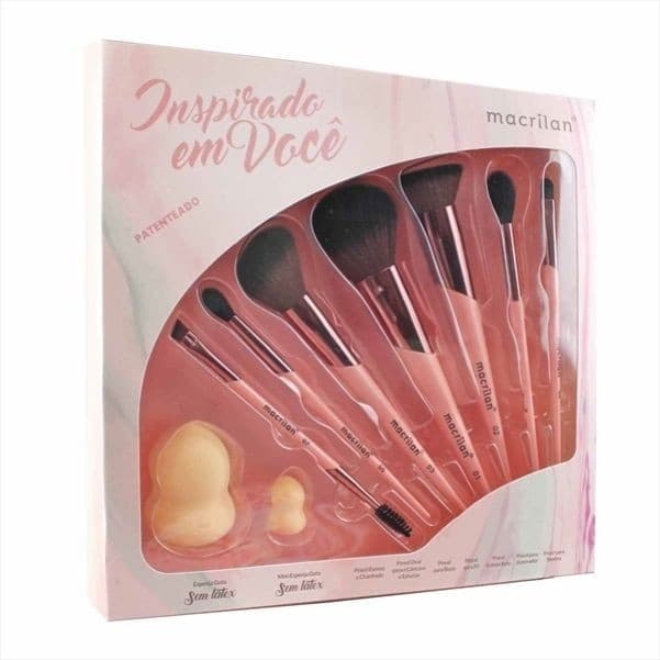 Kit De Pinceis Para Maquiagem  Inspirado Em Você  Macrilan S