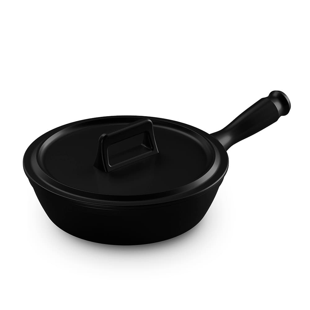 Frigideira Ceraflame Clear+ 24Cm 1800Ml - Preto