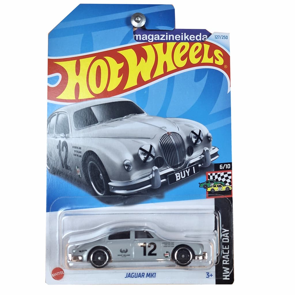 Carro Hot Wheels JAGUAR MK1 HRY80 Prata