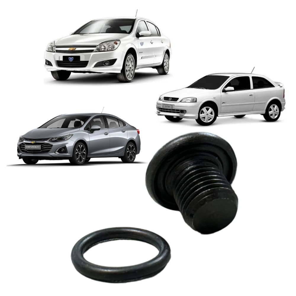 Bujão De Cárter Astra/Meriva/Montana/Spin/Cobalt/Onix/Cruze