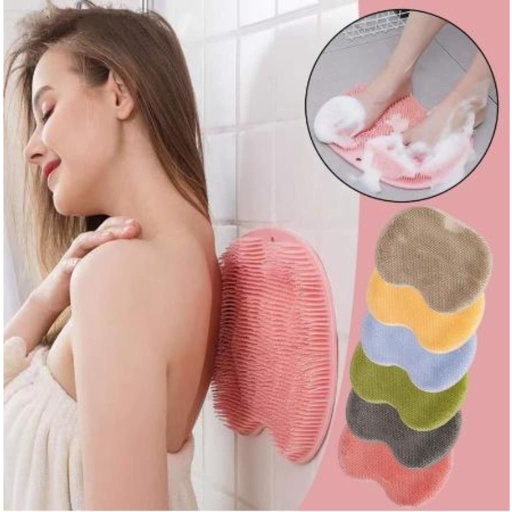 Escova Massageadora As Costas Limpeza Do Banheiro Banheira Antiderrapante