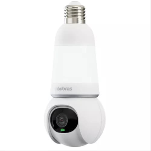 Câmera Lâmpada Inteligente Smart Wi-fi Full Color Im6 360° 3mp Cor Branco