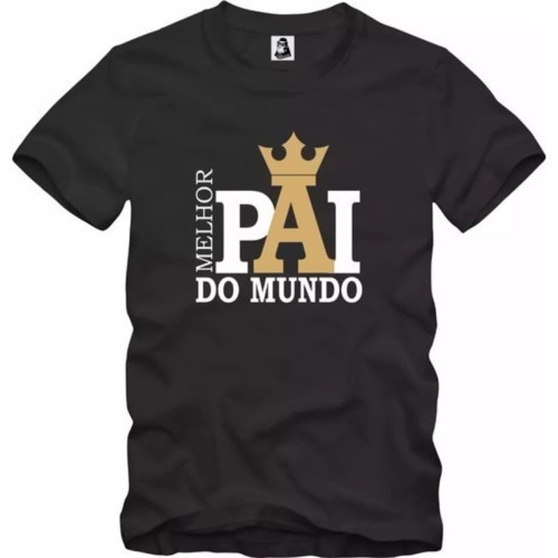 Camisa Dias Dos Pais Melhor Pai Do Mundo Pai Filho