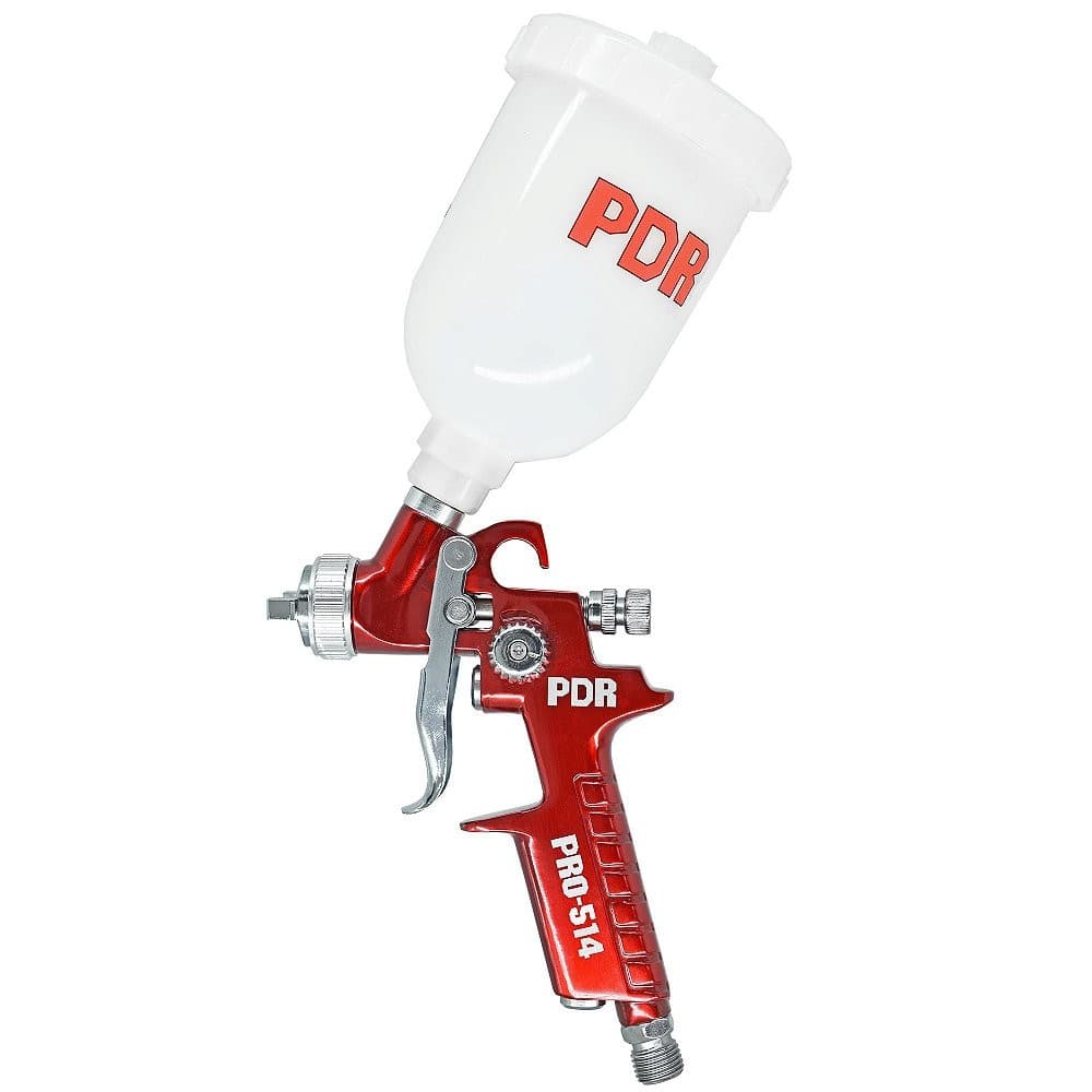 Mini Pistola de Pintura Ar Direto Bico 1,0mm Caneca de 250ml PDR PRO-514