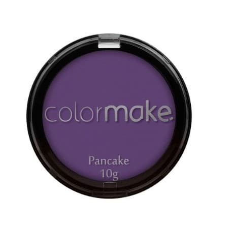 Pancake Roxo Para Maquiagem - Halloween