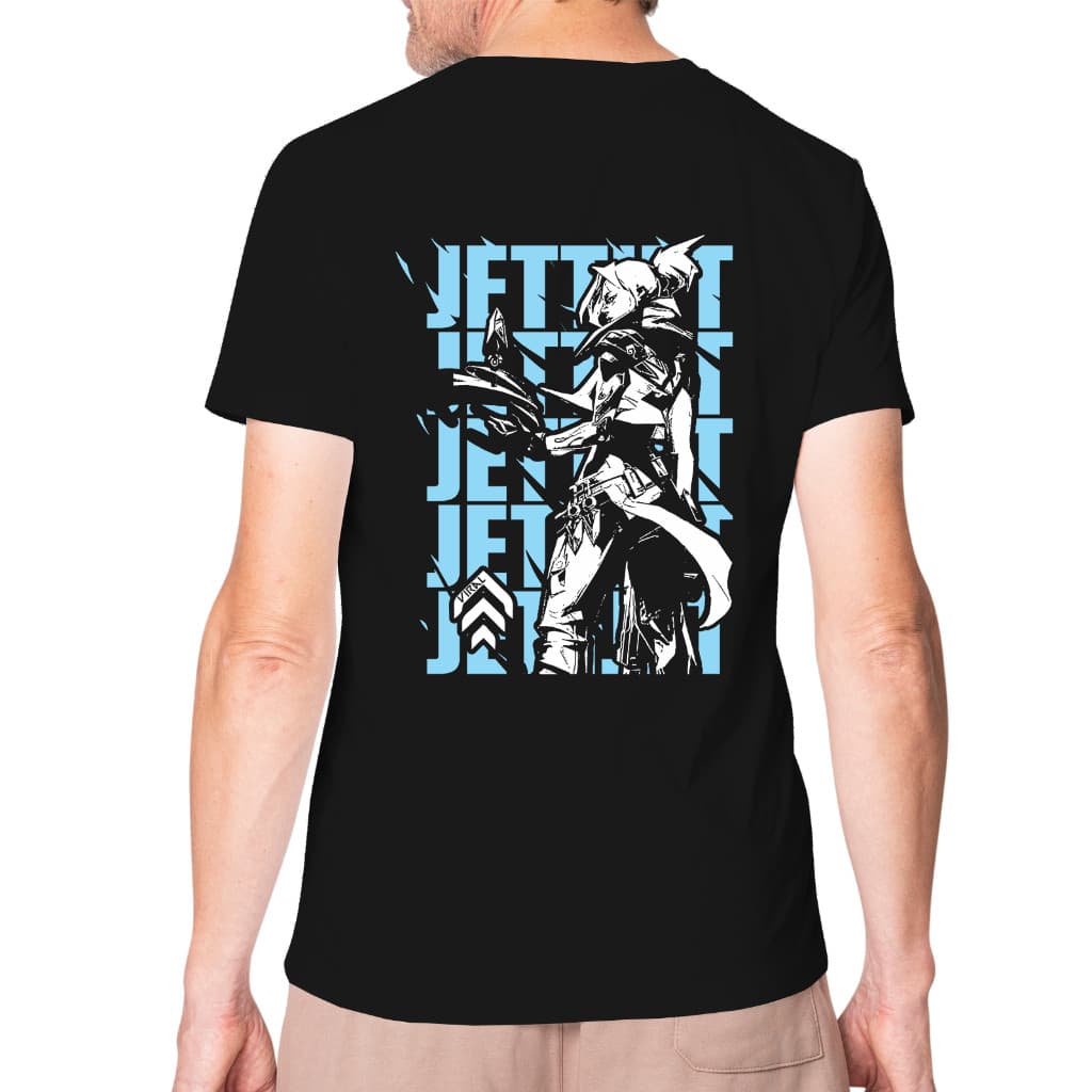 Camisa Camiseta Jett Personagen Valorant Algodão Nova