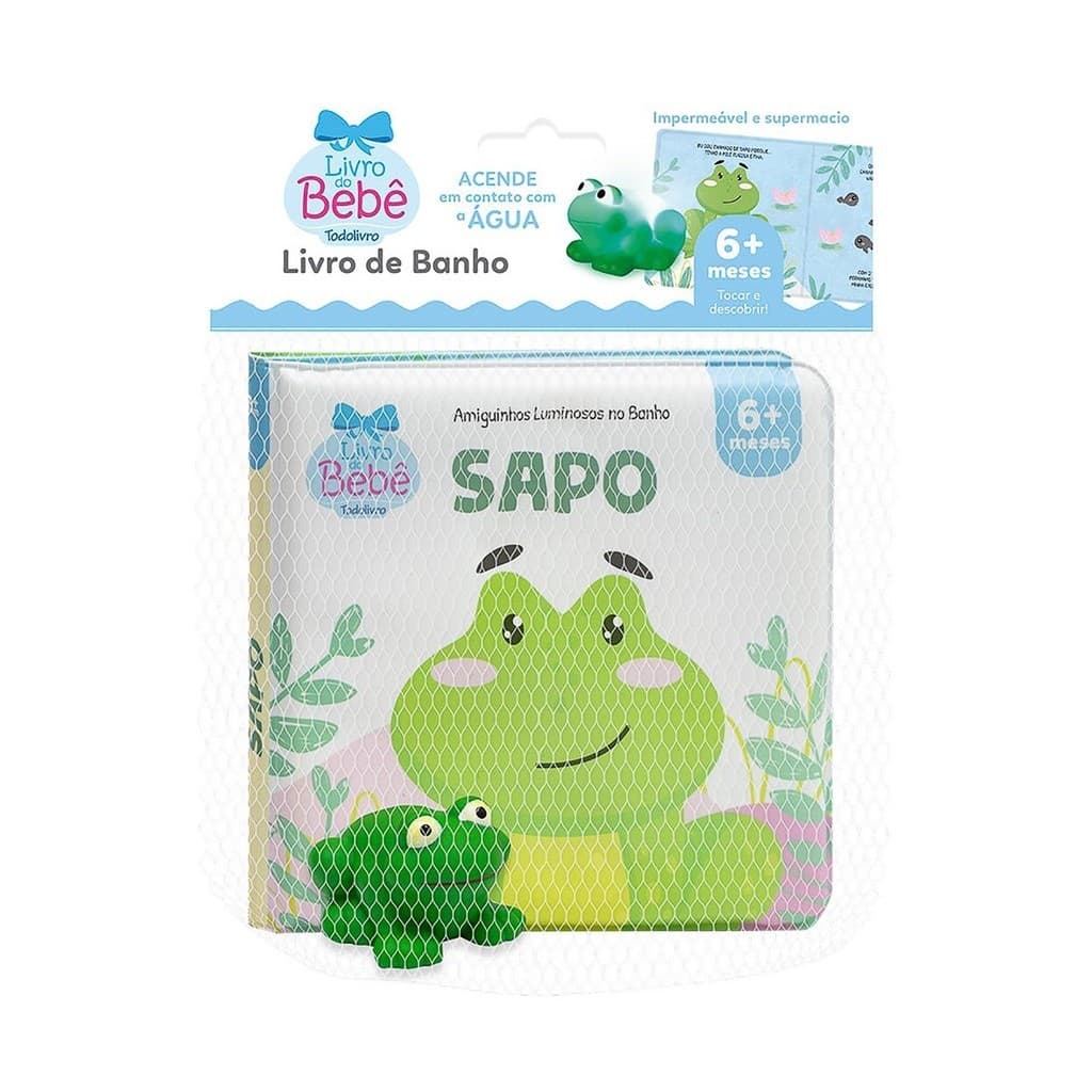 Amiguinhos Luminosos No Banho - Sapo - Todolivro