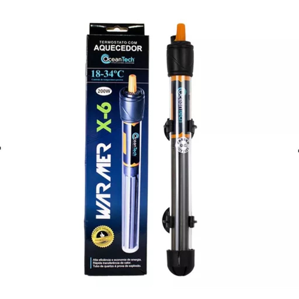 TERMOSTATO OCEANTECH X-6 200W 220V  -  OCEAN TECH