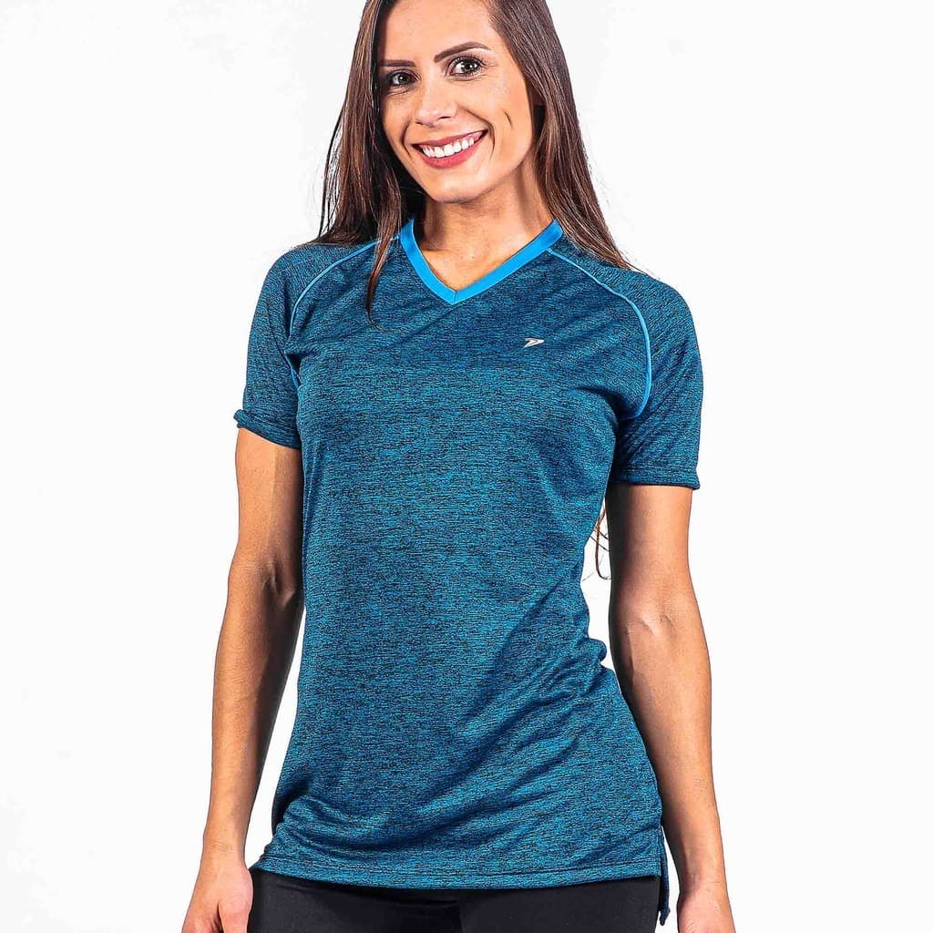 Camiseta Longa Esportiva Feminina Stellar 04367
