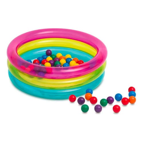 Piscina Inflável Bolinhas Coloridas 48674 - Intex
