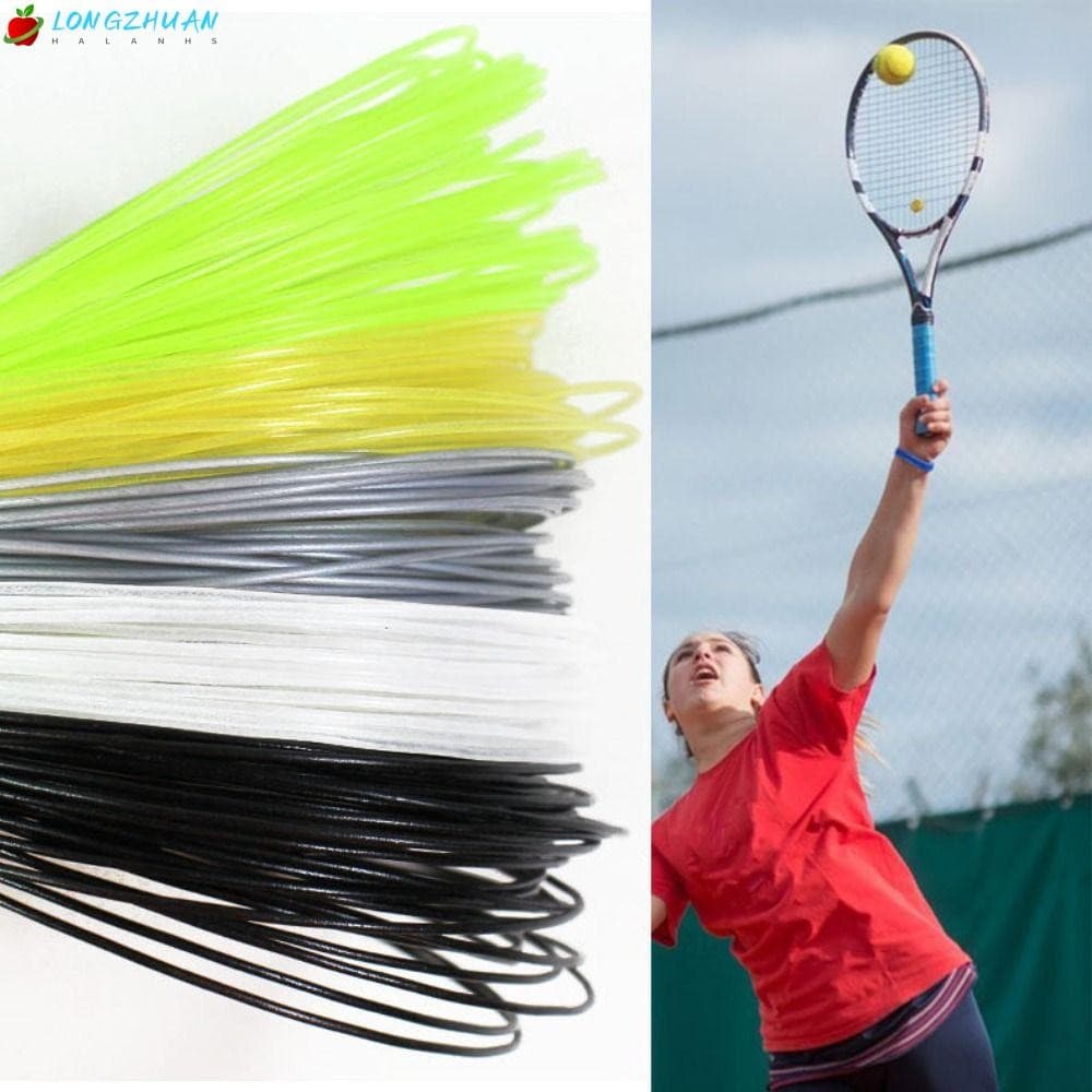 Corda De Raquete De Tênis LONNGZHUAN , Fio De Titânio De Nylon De Poliéster Para Suprimentos Esportivos De 1.35 Mm 12 M