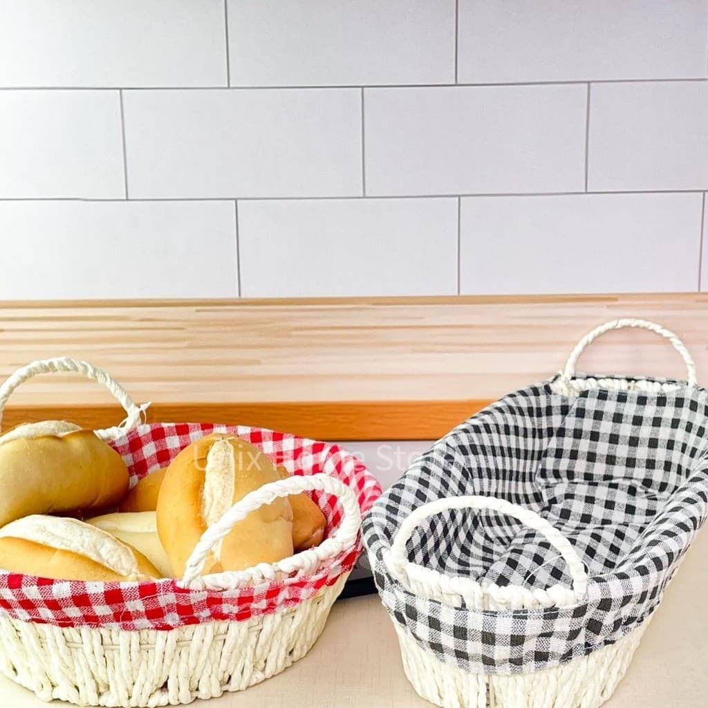 Cesto de Pão/Frutas/Bolos -  Redondo/Quadrado/Oval