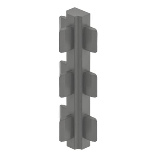 Conector Para Barras De Organização 3 Lados Cinza Hafele