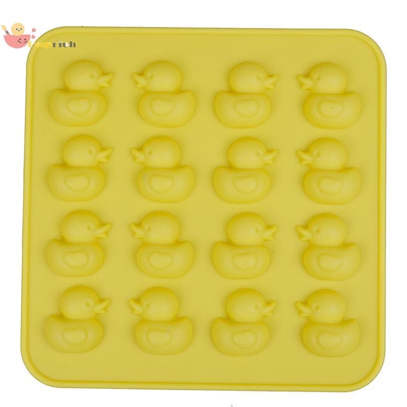 EMCH > Molde De Silicone De Pato Fofo DIY Moldes De Doces De Biscoito De Gelo De Chocolate Novo