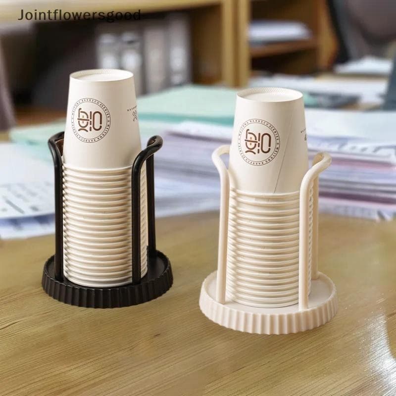 JTFG Suporte De Copo De Papel De Cozinha , Copos Descartáveis , Selecionador Multifuncional , Rack De Armazenamento Mesa