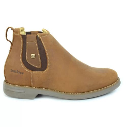 BOTINA DE COURO MASCULINA ZEBU REF 59080