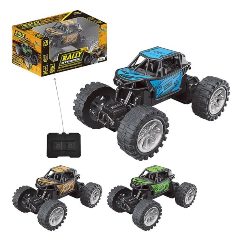 Carro Carrinho Rally Controle Remoto 3 funções Artbrink Radical Ralli off road