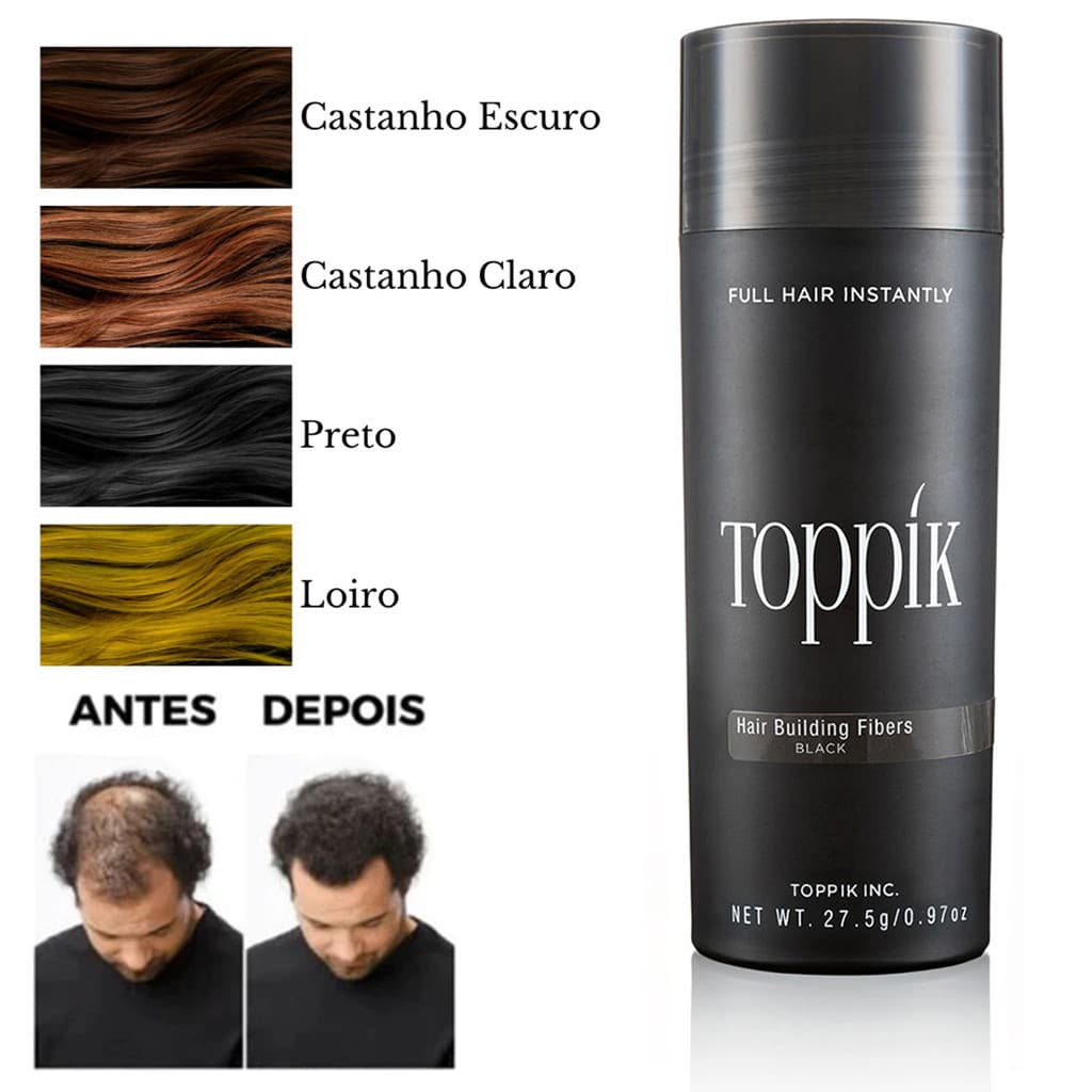 TOPIK-9 Cores 27.5g Aplicador de Reparação de Penteado Cosméticos de Fibra de Cabelo