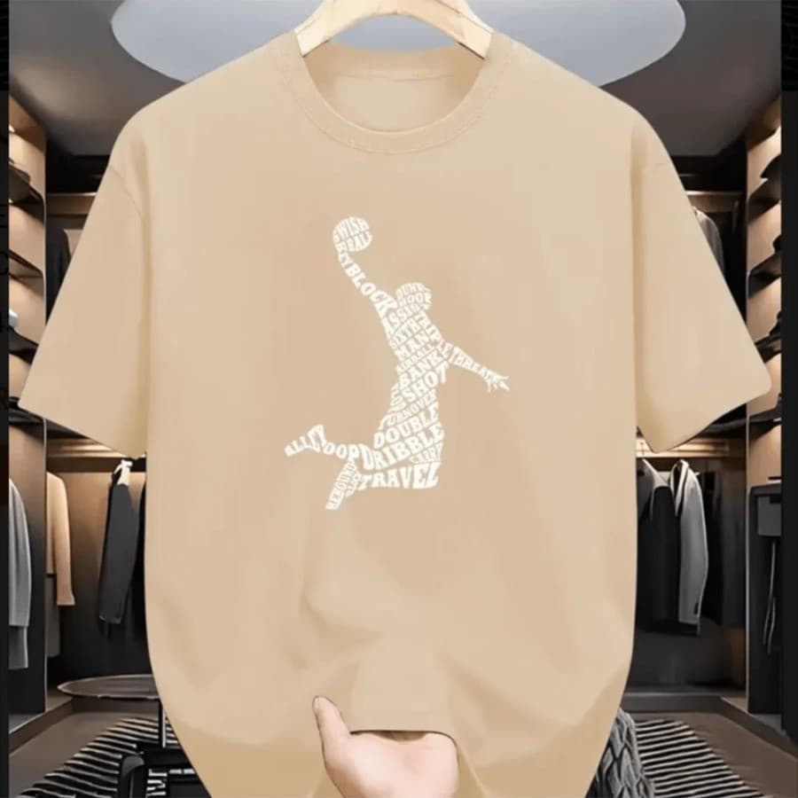 Camiseta Unissex Esporte Basquete Camisa 100% Algodão