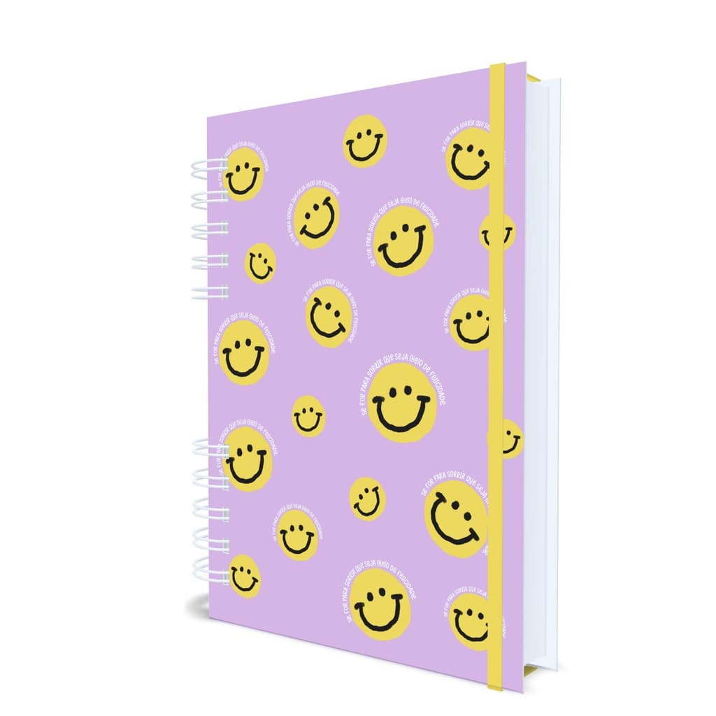 Caderno de Estudos Anote Capricho Colecionável Smile