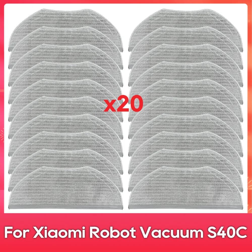 Apto Para (Xiaomi Robô Aspirador De Pó S40C) Peças Acessórios Mop Pano Kit Consumível