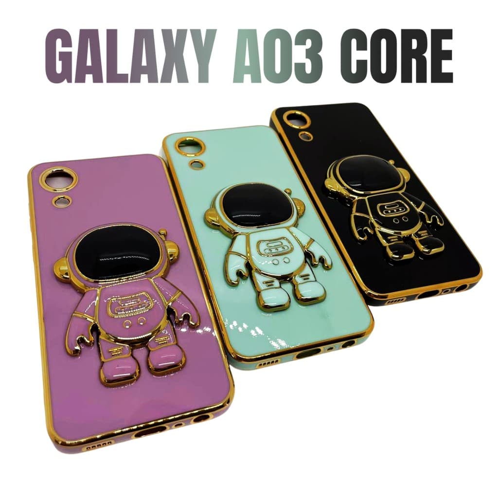 Capa Capinha de celular compatível com Galaxy A03 Core Astronauta