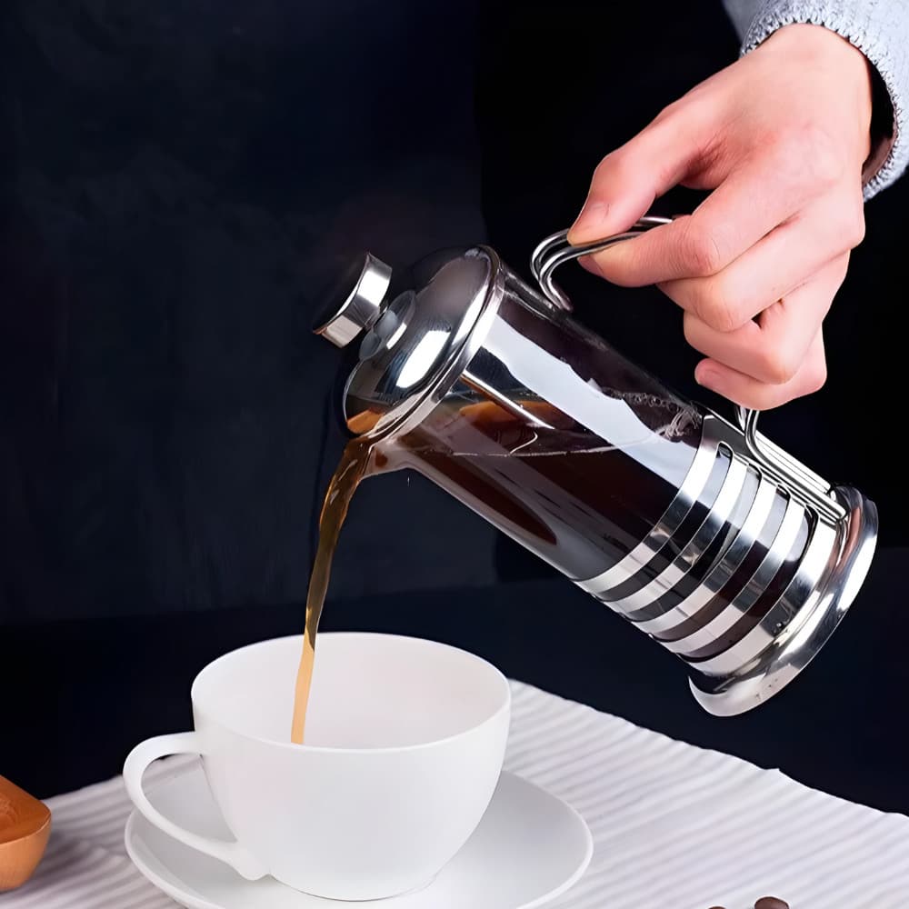 Cafeteira Francesa 350 ML Cremeira Espumadora De Leite Prensa De Café Cafetera Cafeiteira Cozinha