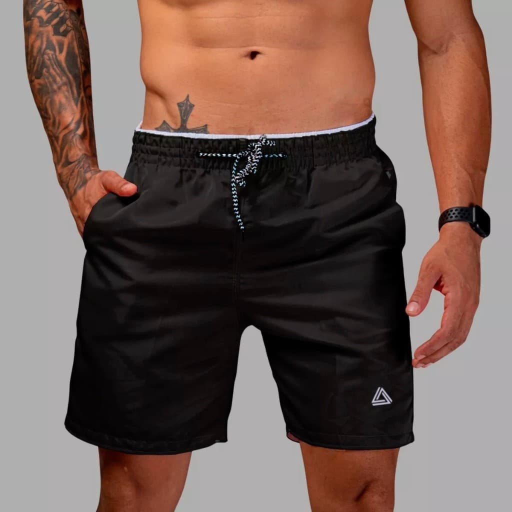 Bermuda Tactel Masculina Original Chief Clothing Secagem Rápida Bolsos laterais P ao GG