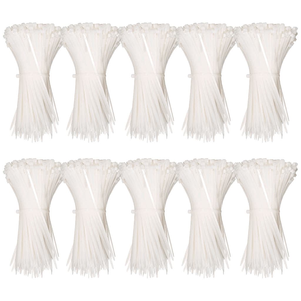 Abraçadeira Nylon Enforca Gato 2,5X150MM Branco C/ 1000 UN