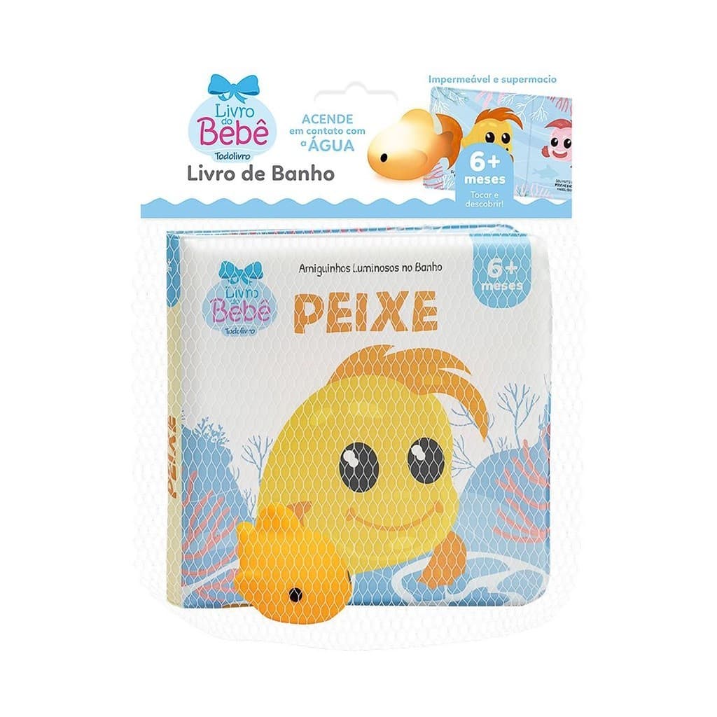 Amiguinhos Luminosos No Banho - Peixe - Todolivro