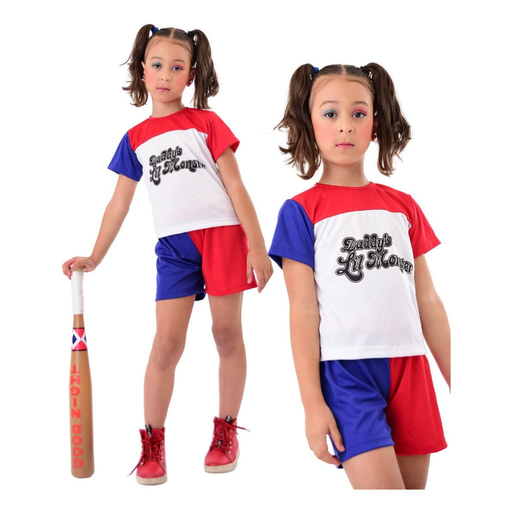 Fantasia Arlequina Infantil Menina Roupa Alerquina Festas