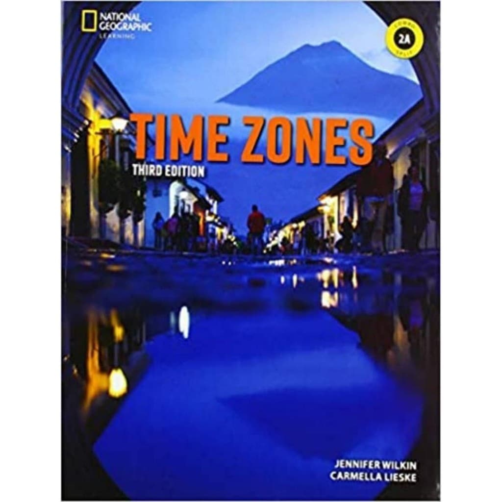 Time Zones 2A Combo Split Online Practice 3Rd Ed