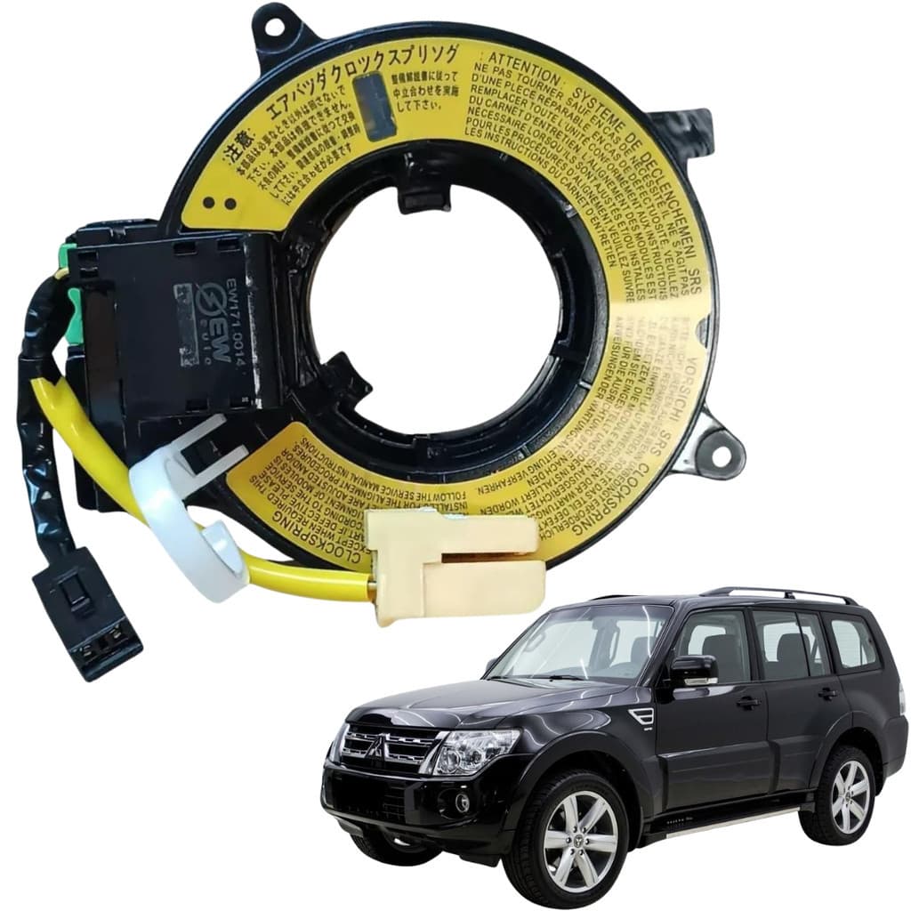 Cinta Fita Airbag Volante Mitsubishi Pajero Full 2002 A 2013