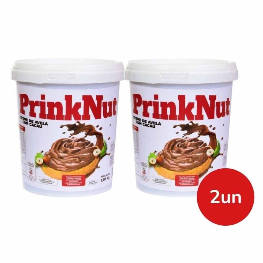 Kit Creme De Avelã Com Cacau 2kg Prinknut
