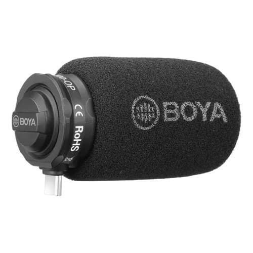 Microfone Condensador Digital Dm100-op Preto Para Câmera