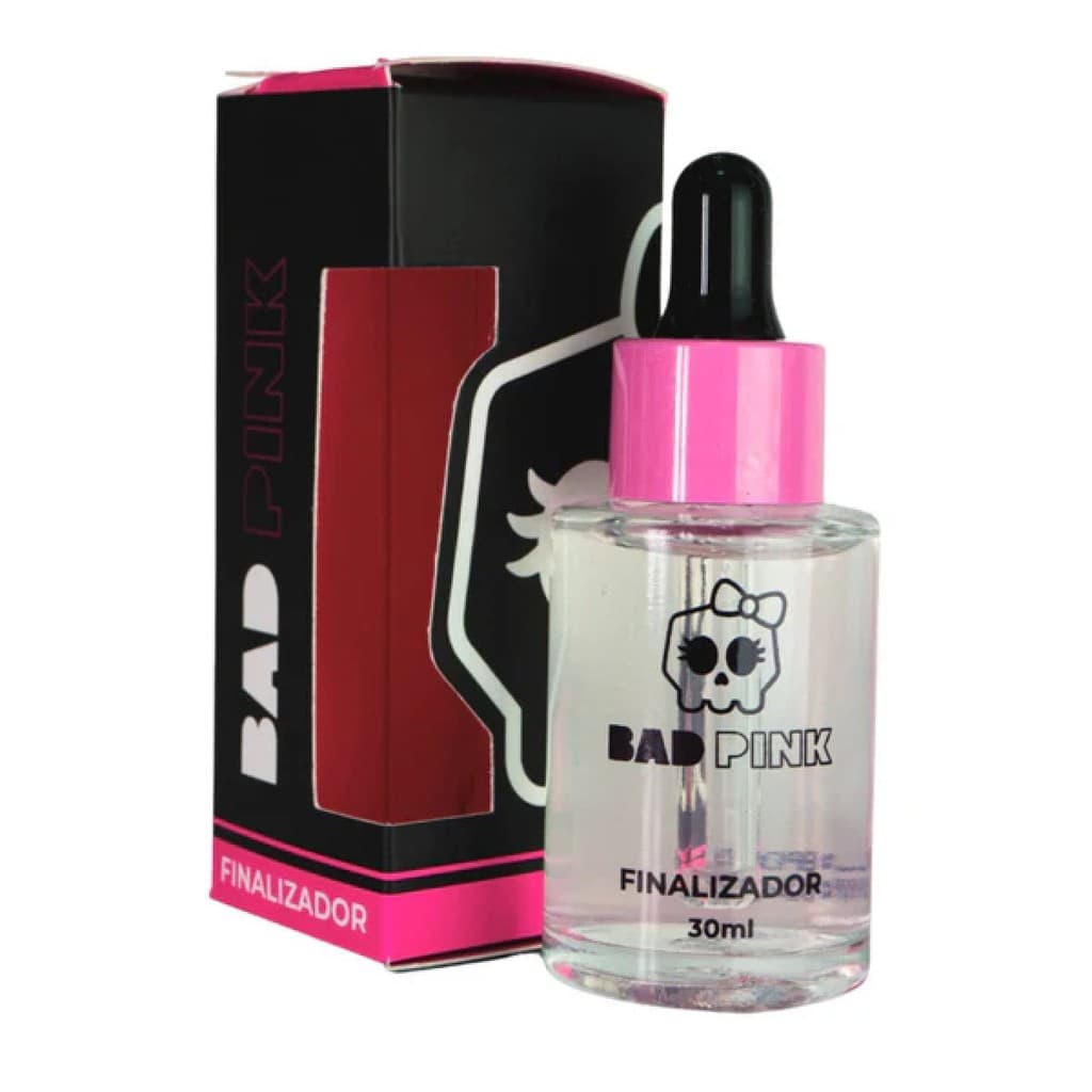 Finalizador Bad Pink 30ml para Extensão de Cílios