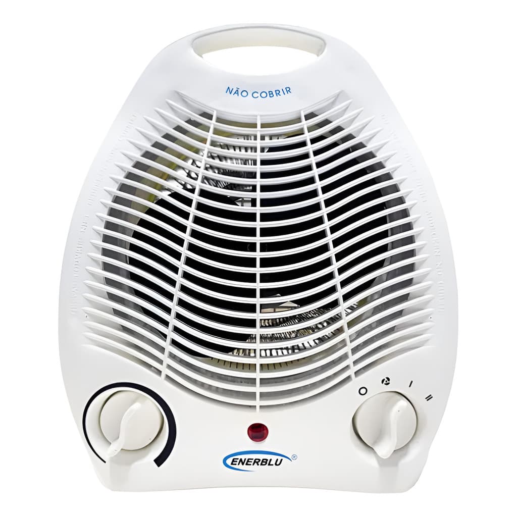 Aquecedor Elétrico 2000w 2 Temp Termostato 220v Enerblu